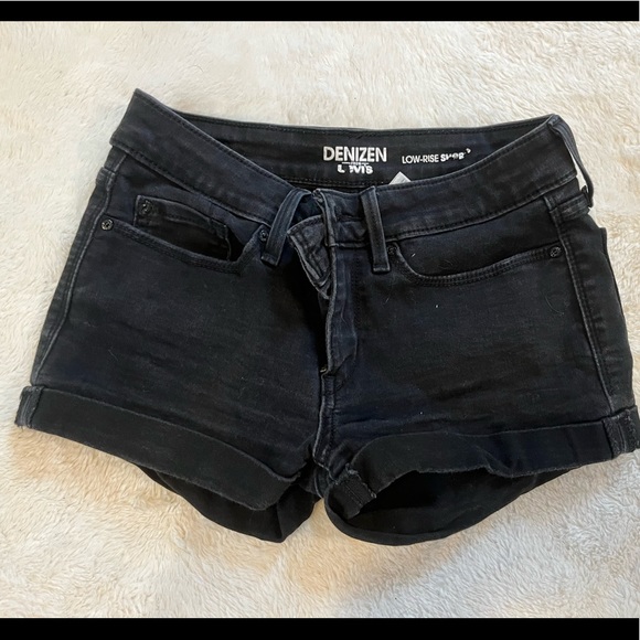 Black Levi Denizen shorts - Picture 1 of 2